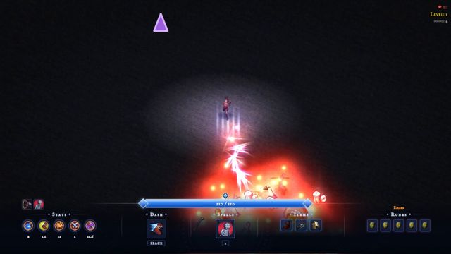 Manasworn screenshot: Boss fight: the Warlord